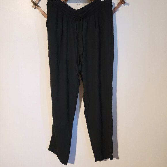 Zac&Rachel Elastic Waist Drawstring Taper Leg Trousers SZ 1X - Picture 1 of 4